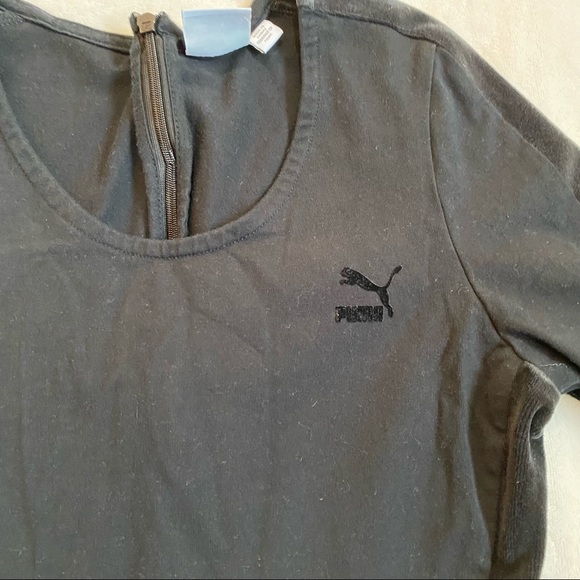 Puma black tight jumpsuit - Picture 1 of 4